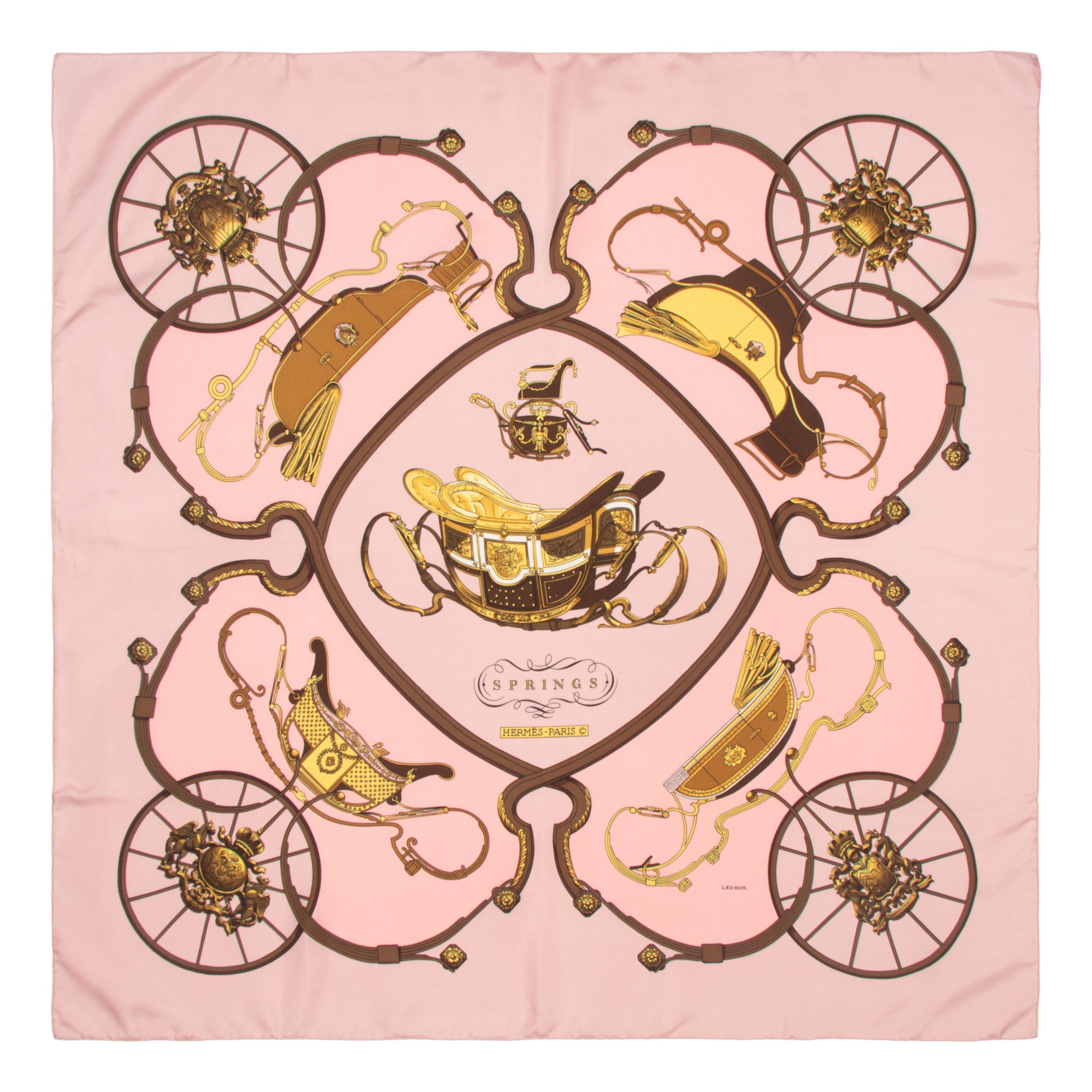 Four Hermès Scarves