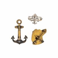 Collection of Multigem Brooches