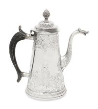 An Irish George I Silver Coffee Pot