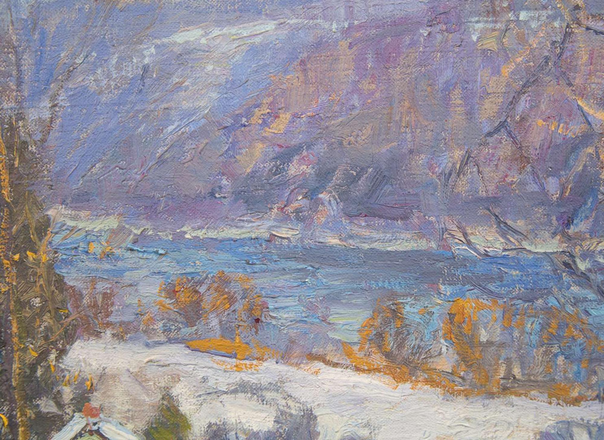 Edward Willis Redfield (American, 1869-1965) - Winter Holiday