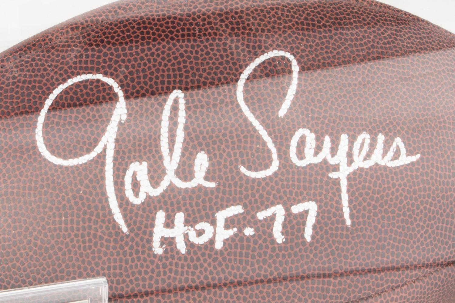 A Group of Chicago Bears Hall of Fame Signed Autograph Items