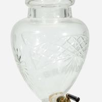 Four Cut Glass Spirit Flasks