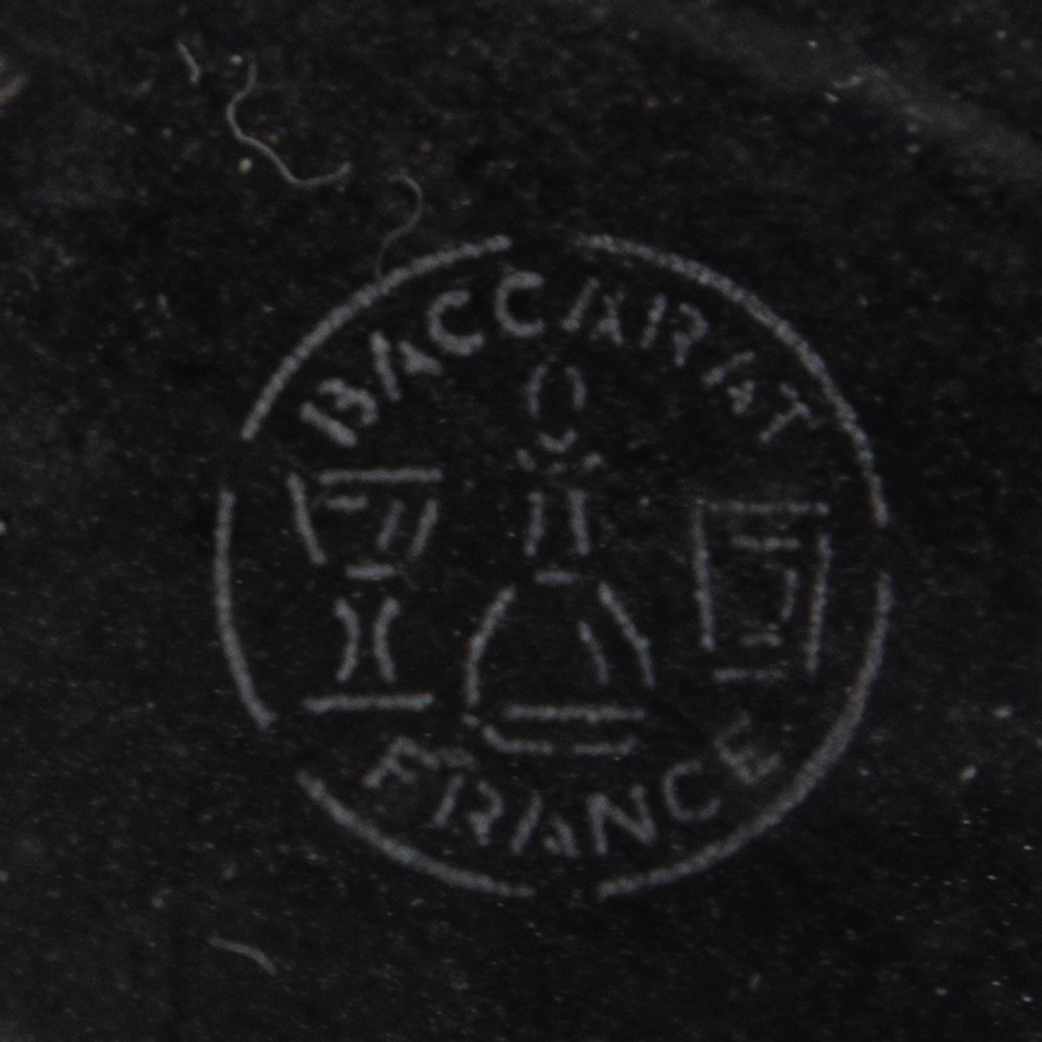 A Collection of Baccarat Glass Table Articles