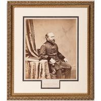 Mammoth Albumen Photograph of James A. Garfield as Major General, by Alexander Gardner, October 1863