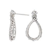 HARRY WINSTON, DIAMOND LOOP EARRINGS