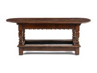 An English Oak Tavern Table