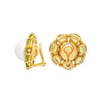 COLLECTION OF CULTURED PEARL, AND PERIDOT JEWELRY
