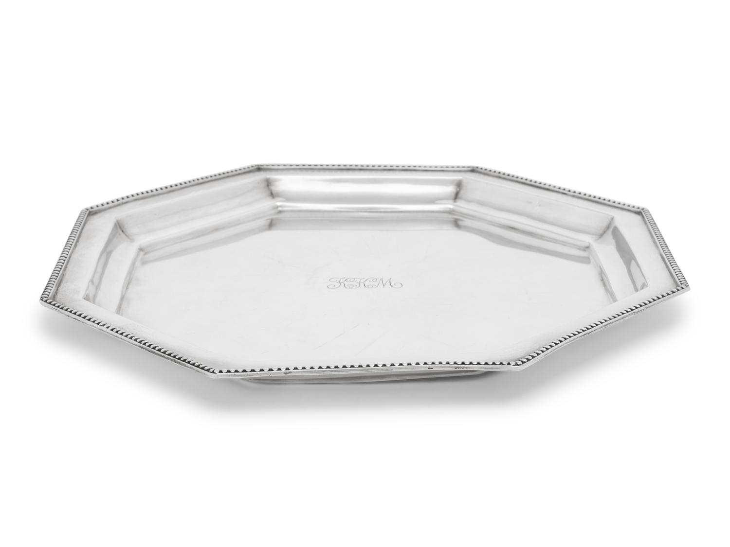An American Silver Serving Dish