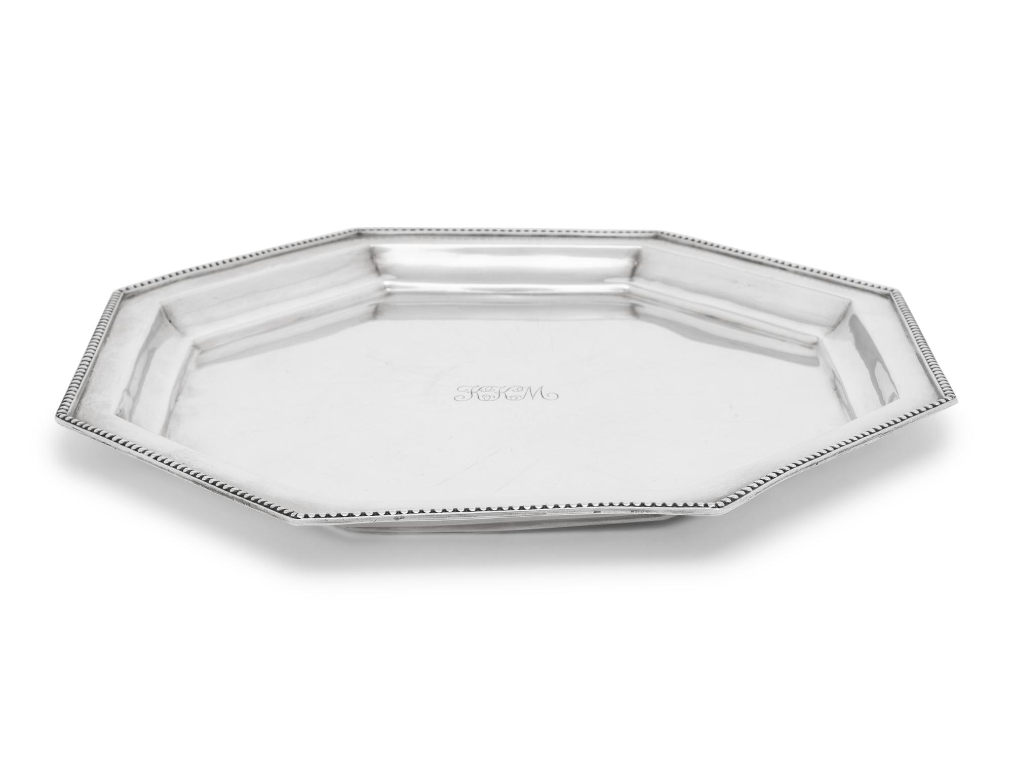 An American Silver Serving Dish