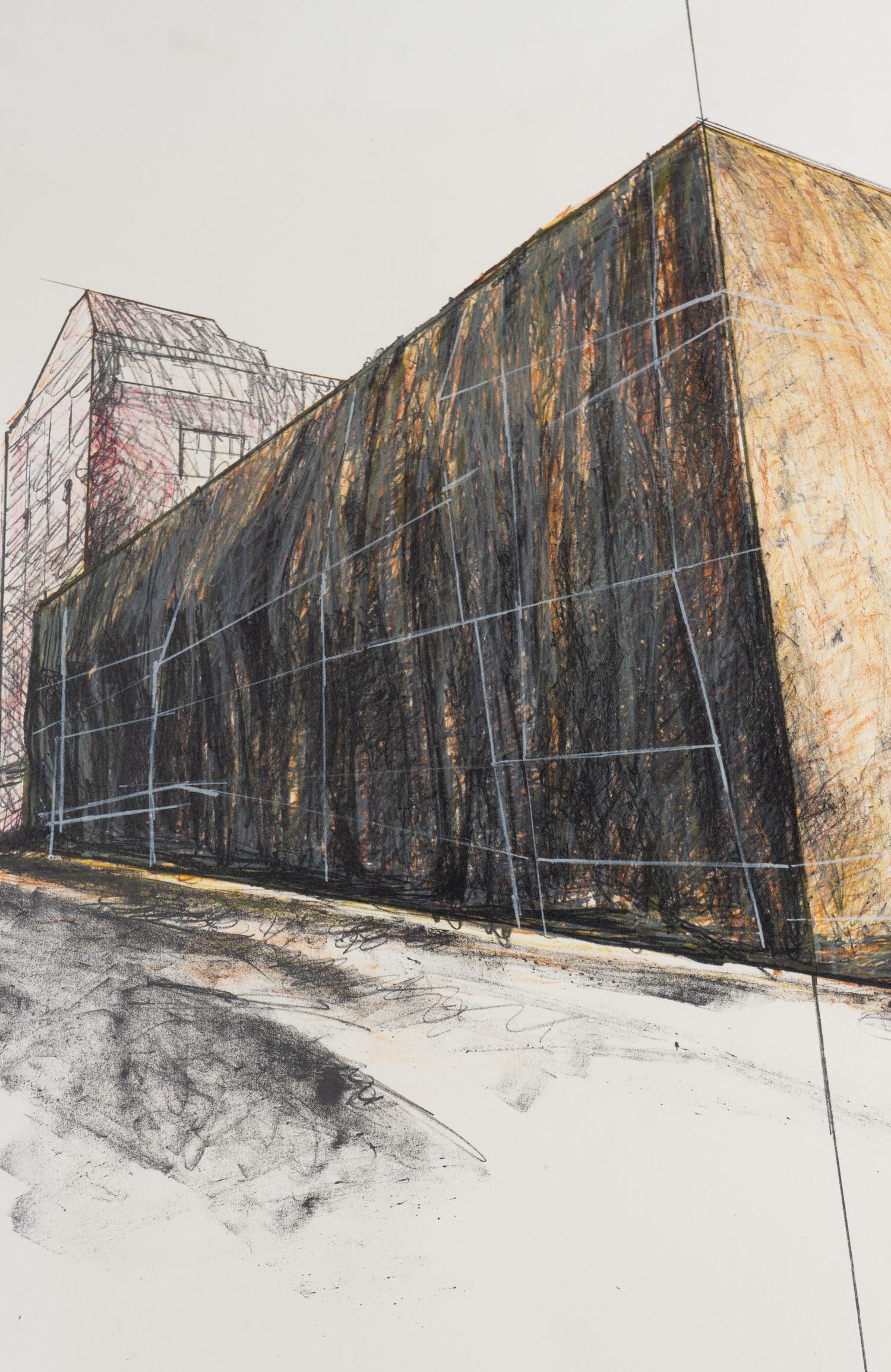 Wrapped Museum of Contemporary Art, Project for Chicago, 1972