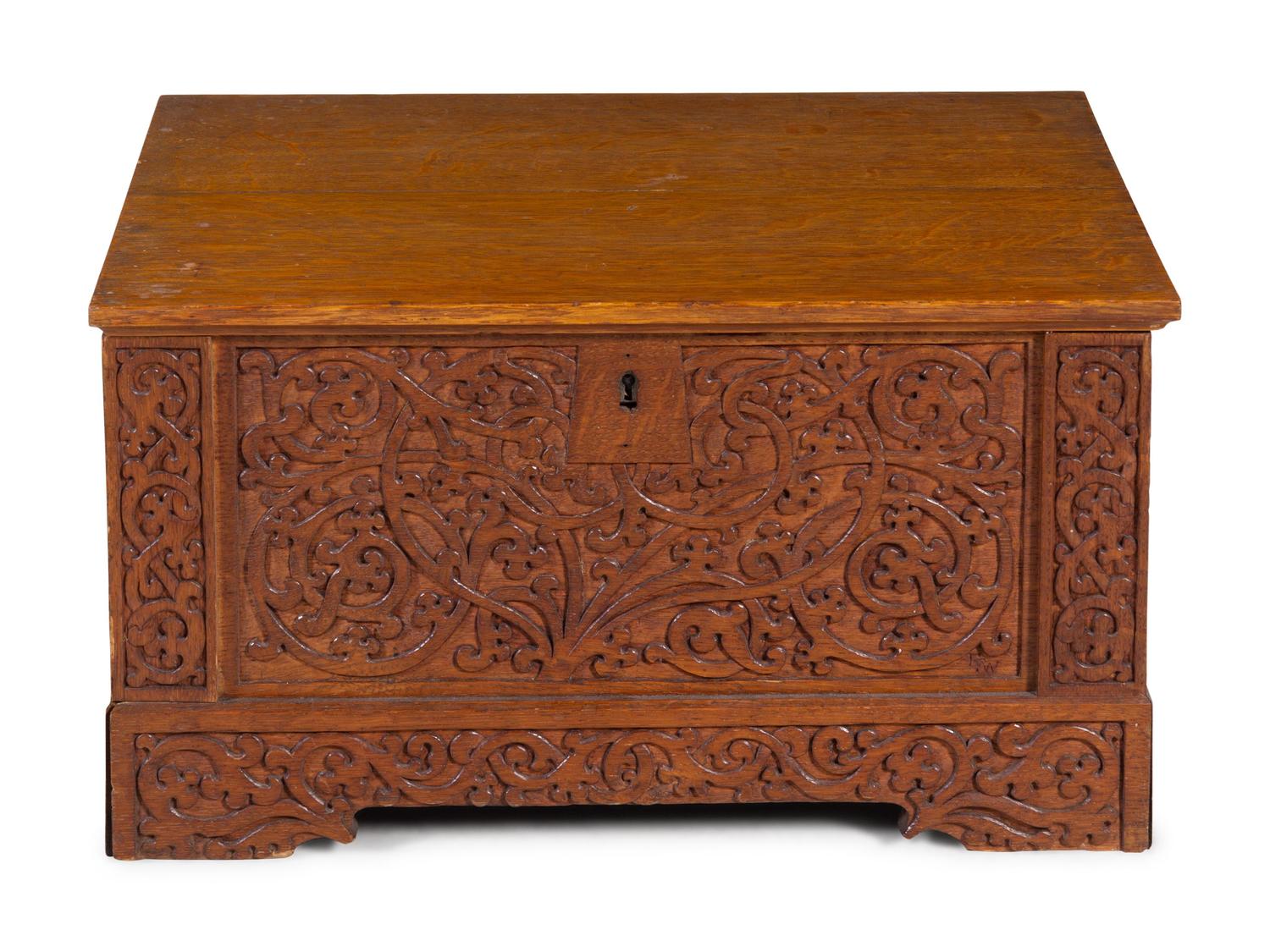 A Carved Oak Trunk