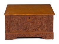 A Carved Oak Trunk
