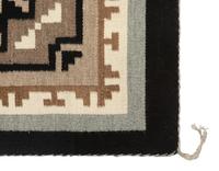 Navajo Two Grey Hills Weaving / Rug