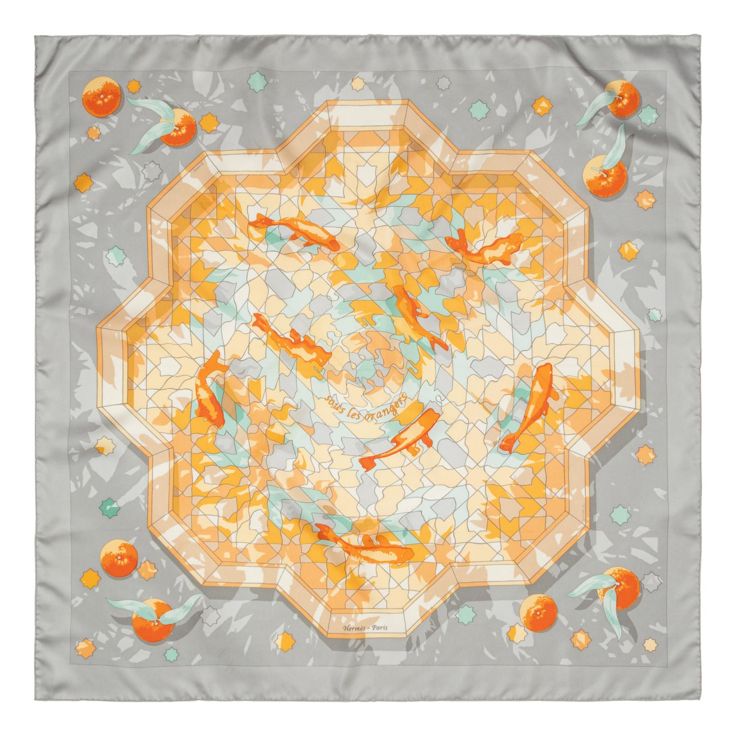 Hermès, Three 90cm Scarves