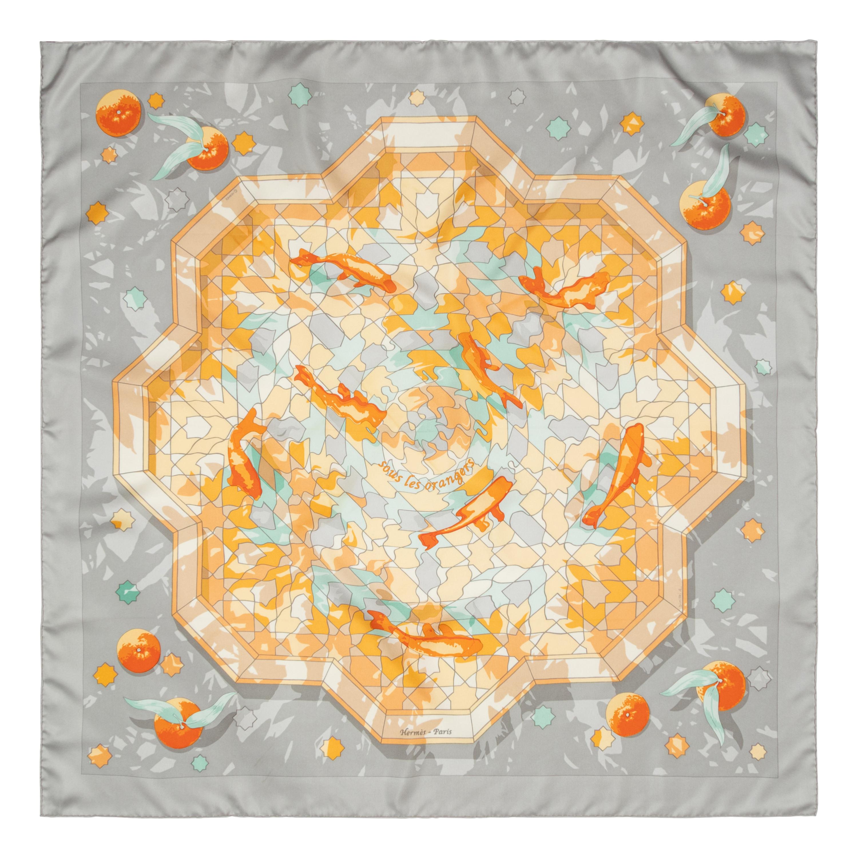 Hermès, Three 90cm Scarves