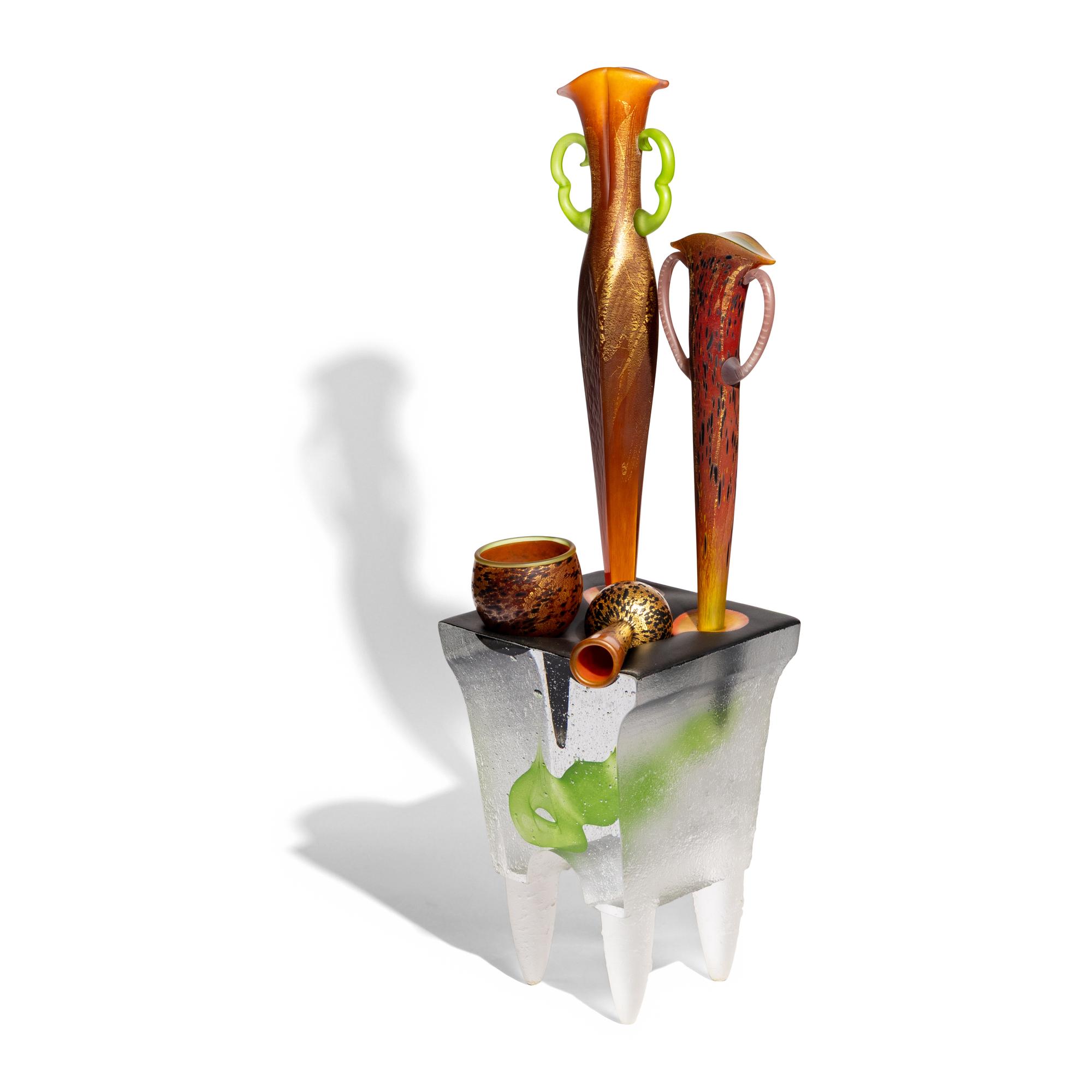 Glass sculpture, 2002
