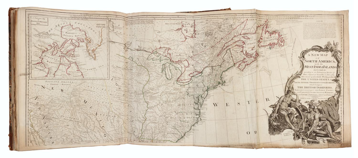 KITCHIN, Thomas (1718-1784). A General Atlas, Describing the Whole Universe. London: Robert Laurie and James Whittle, 1795.