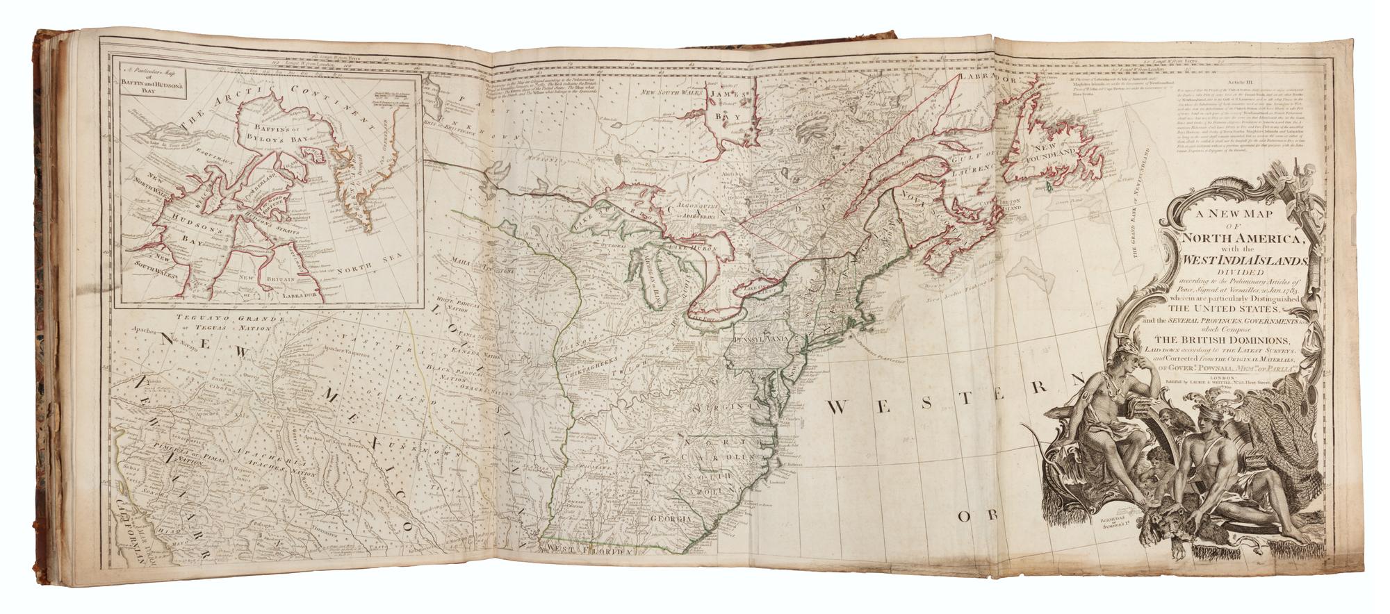KITCHIN, Thomas (1718-1784). A General Atlas, Describing the Whole Universe. London: Robert Laurie and James Whittle, 1795.