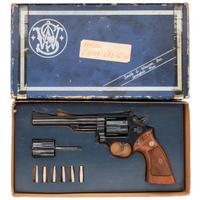 **Smith & Wesson 4-Screw Model 53 in Box with Both Cylinders & Chamber Inserts