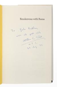 CLARKE, Arthur C. (1917-2008). Rendezvous with Rama . New York: Harcourt Brace Jovanovich, 1973.
