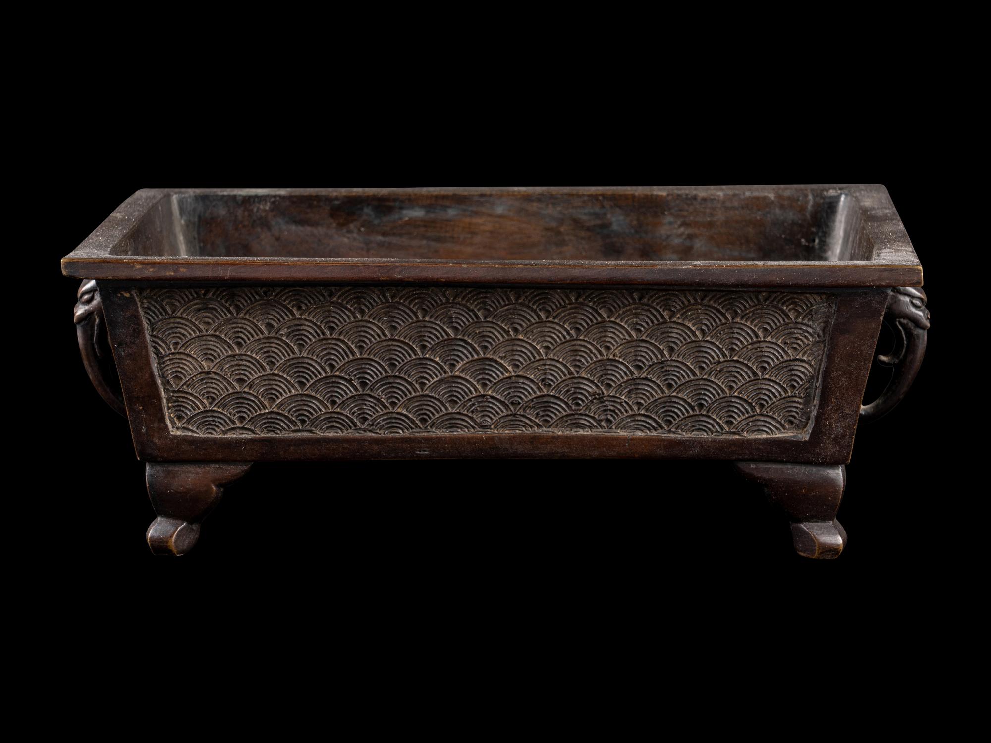 A Japanese Bronze Incense Burner