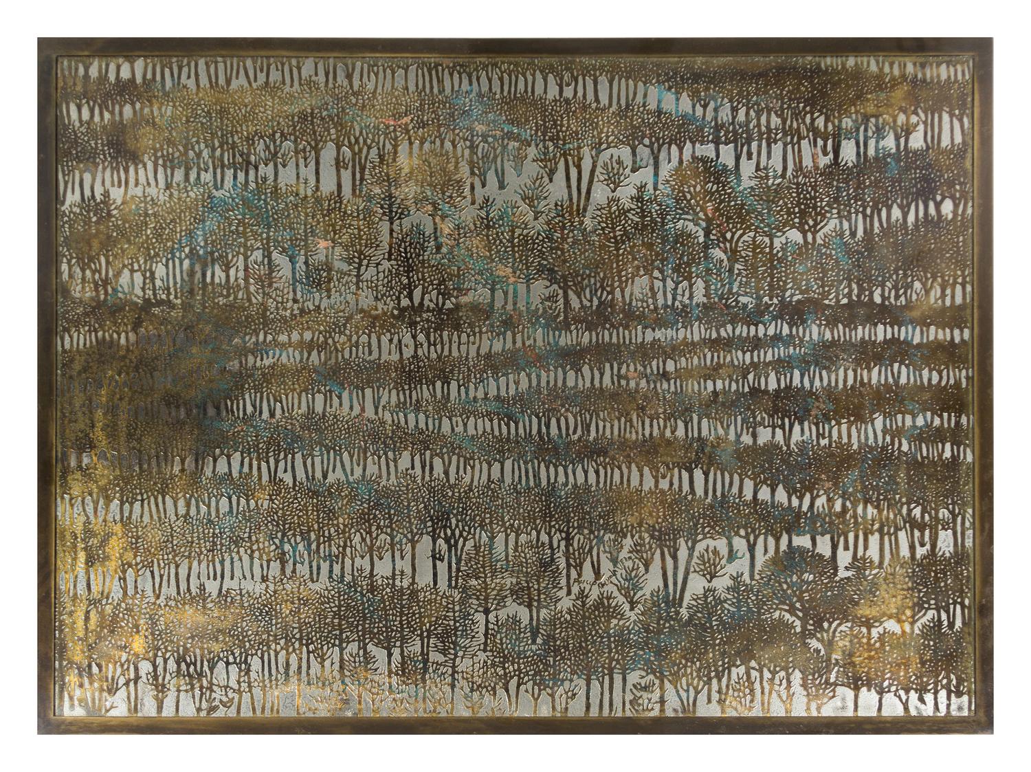 Philip & Kelvin LaVerne (American, 1908-1988; b.1936), c.1969, Eternal Forest low table