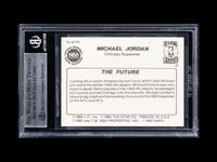A 1986 Star Michael Jordan Set Break Basketball Card No. 10 The Future (BGS 9 MINT, Two 9.5 Subgrades)