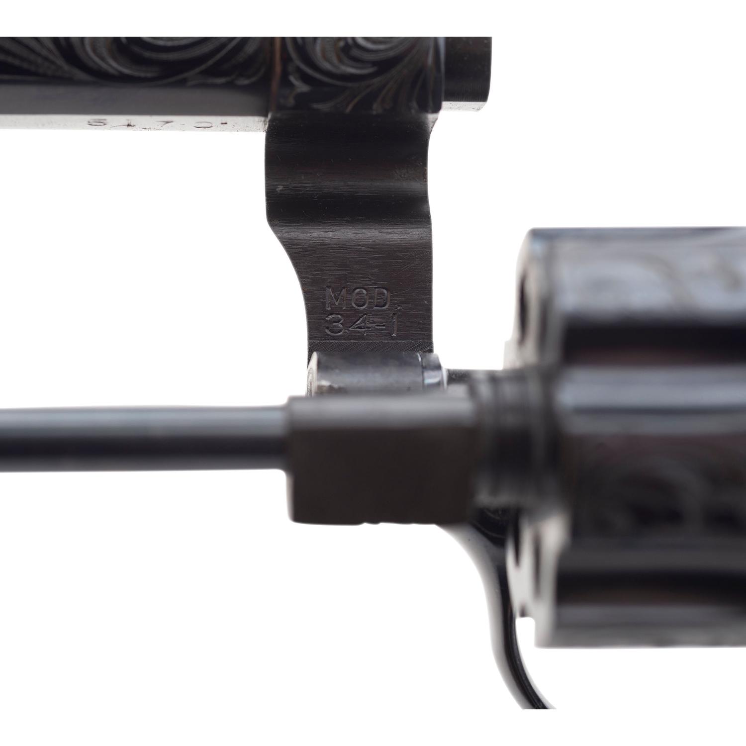 *Smith & Wesson Model 34-1 Class A Engraved in Box