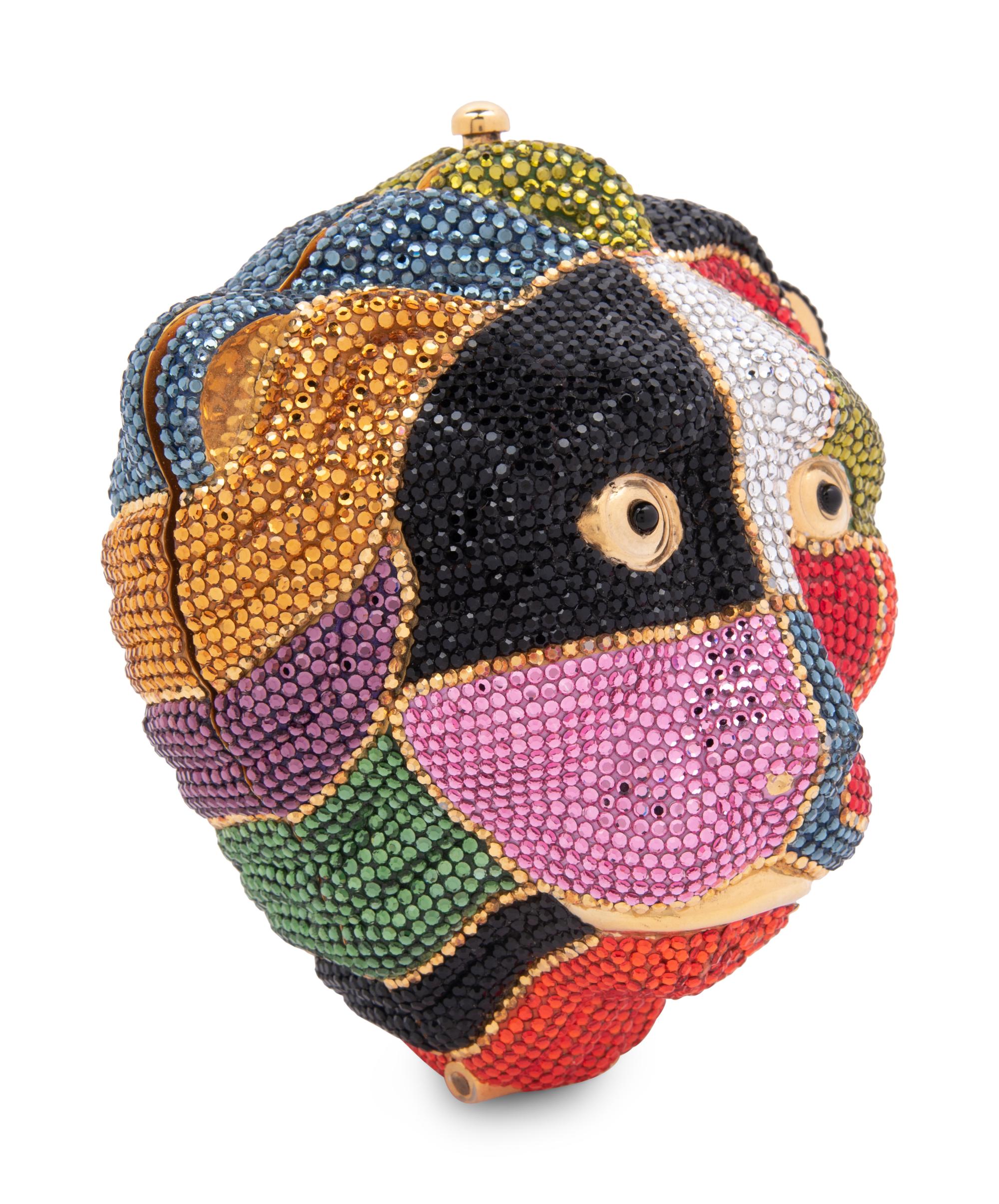 Judith Leiber Lion Head Minaudière