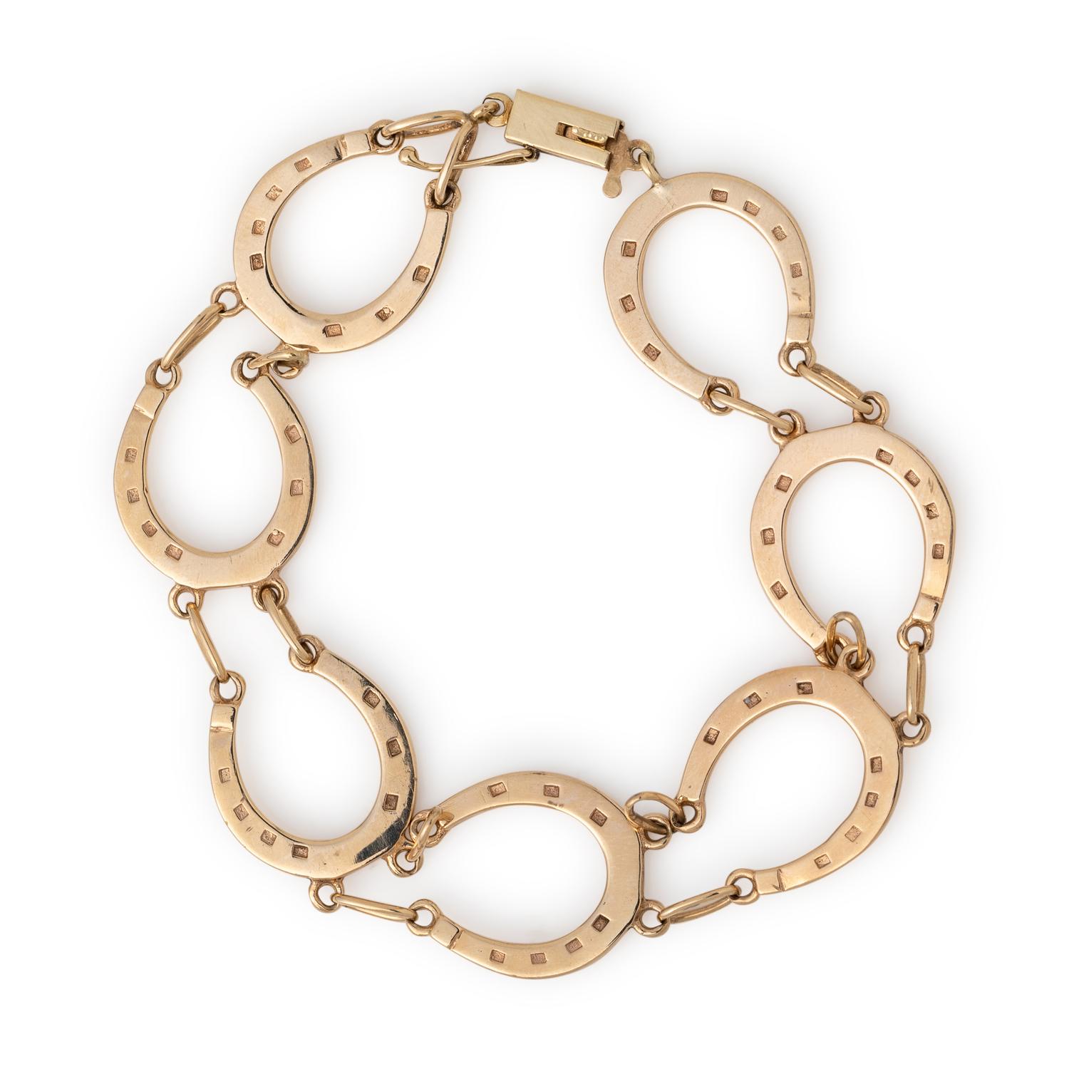 ROSE GOLD HORSESHOE BRACELET