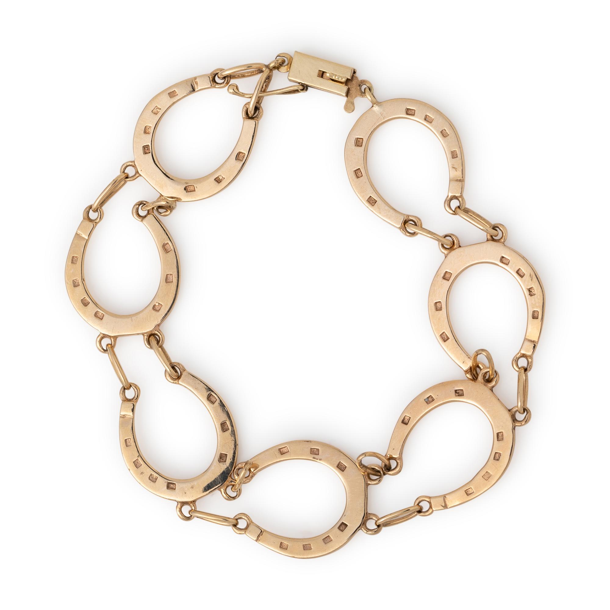 ROSE GOLD HORSESHOE BRACELET