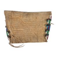 Sioux Beaded and Quilled Hide Possible Bag