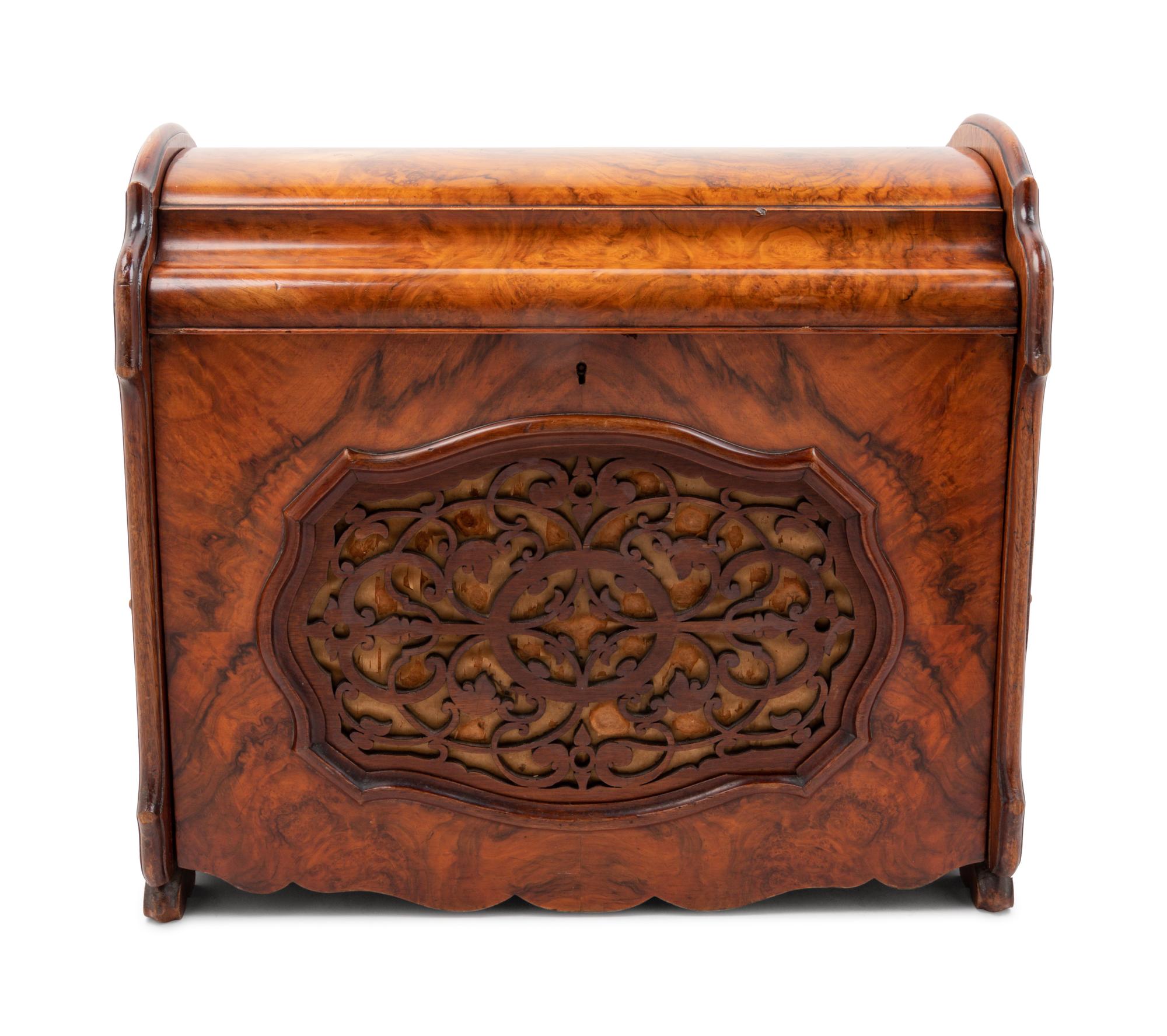 A Victorian Burlwood Cantebury