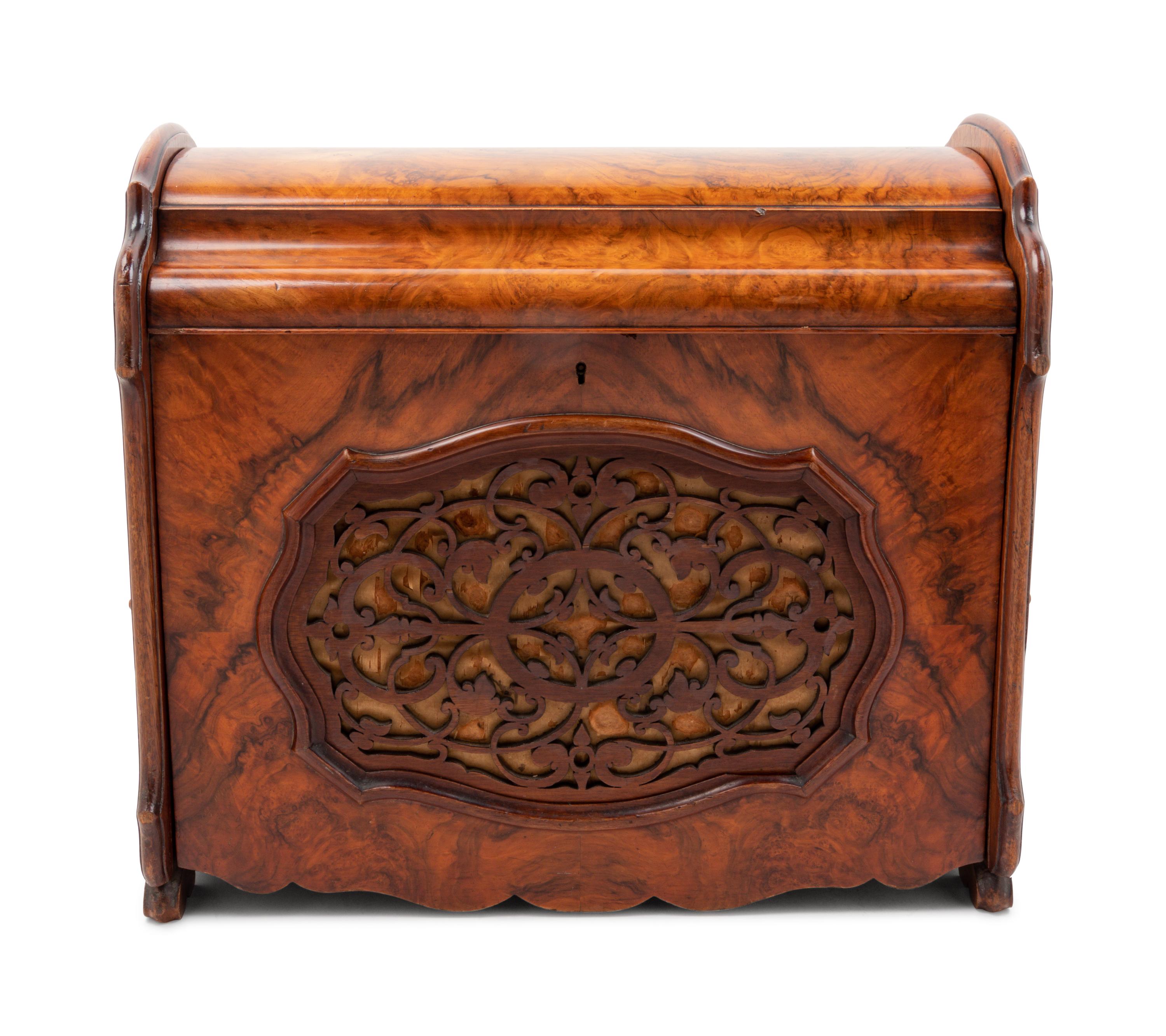 A Victorian Burlwood Cantebury