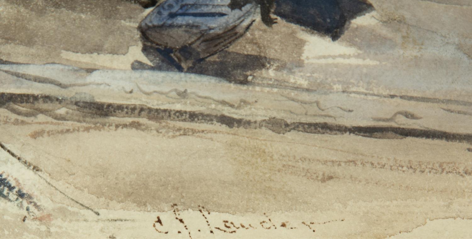 Low Tide: The Thames at Rotherwithe, circa 1880-90