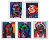 The Custer Suite , complete set of five prints, edition 7/195