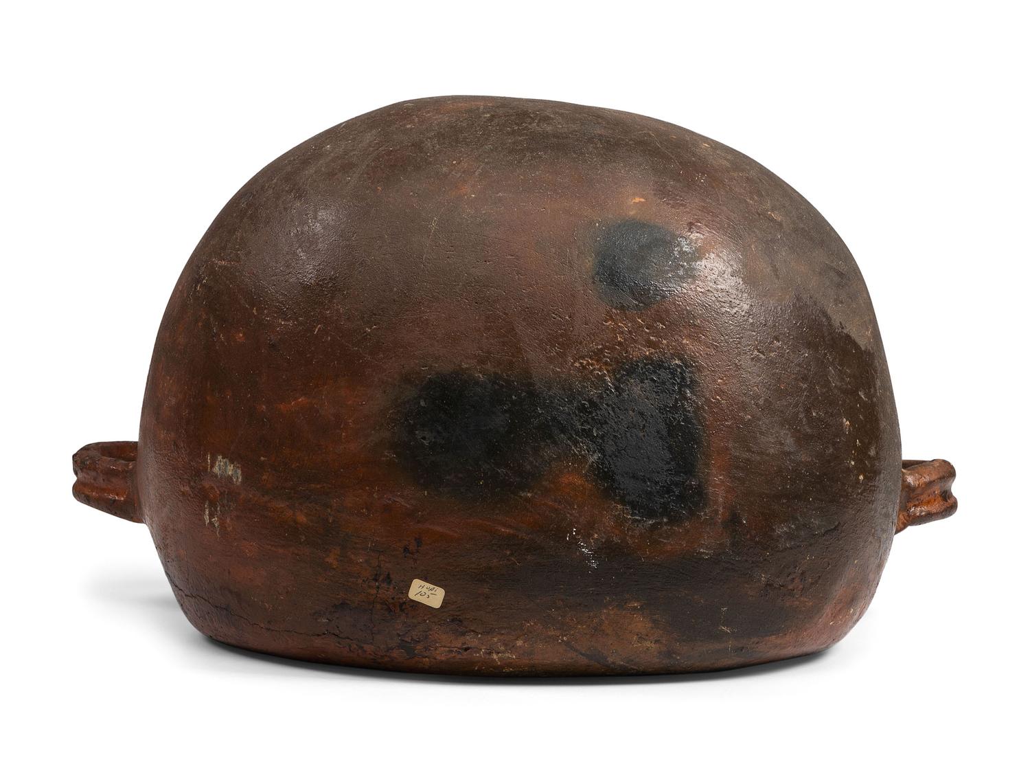 Large Hopi Pottery Canteen