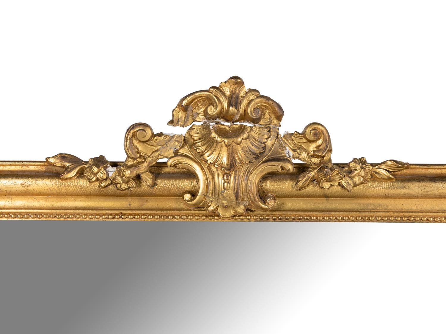 A Louis Philippe Giltwood Mirror