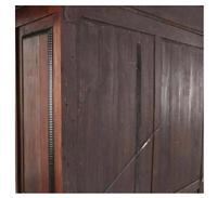 A Flemish Part-Ebonized Carved Rosewood Armoire — 17TH/18TH CENTURY