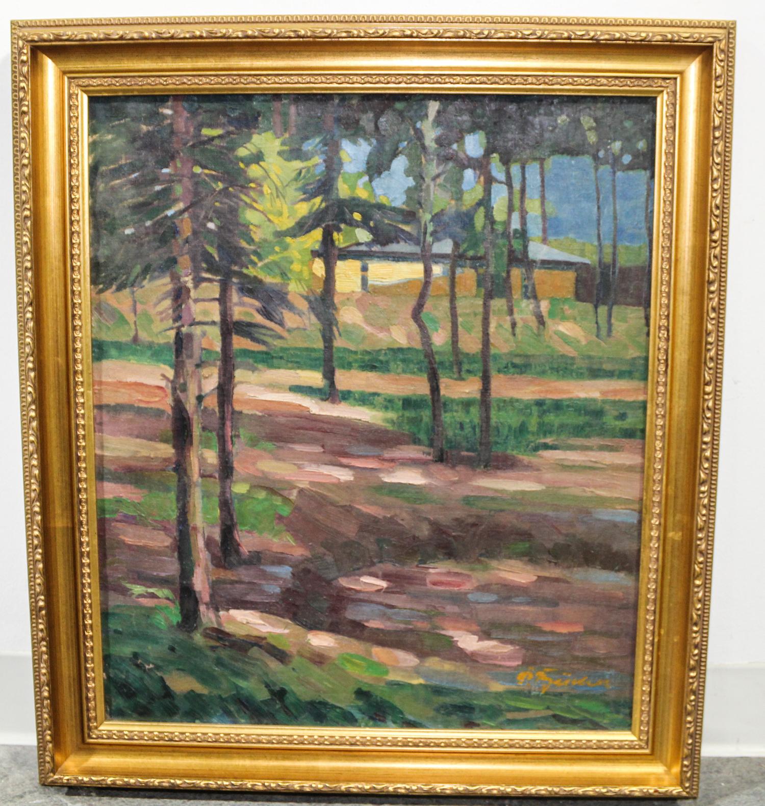 Paul Bucher, (German, 1891-968), Forest Home