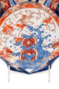 Five Chinese and Japanese Porcelain Plates