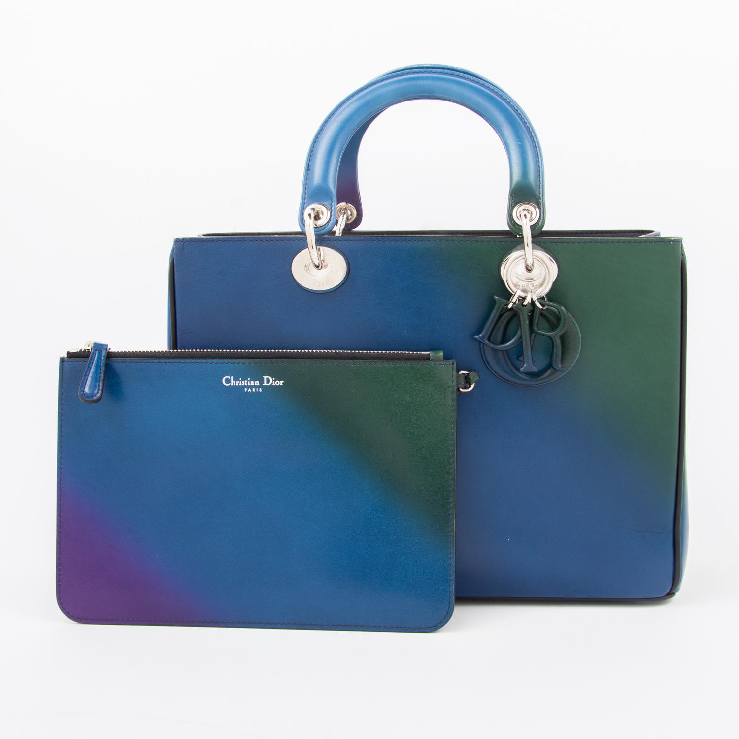 Christian Dior Multicolored Medium Diorissimo Bag, 2012