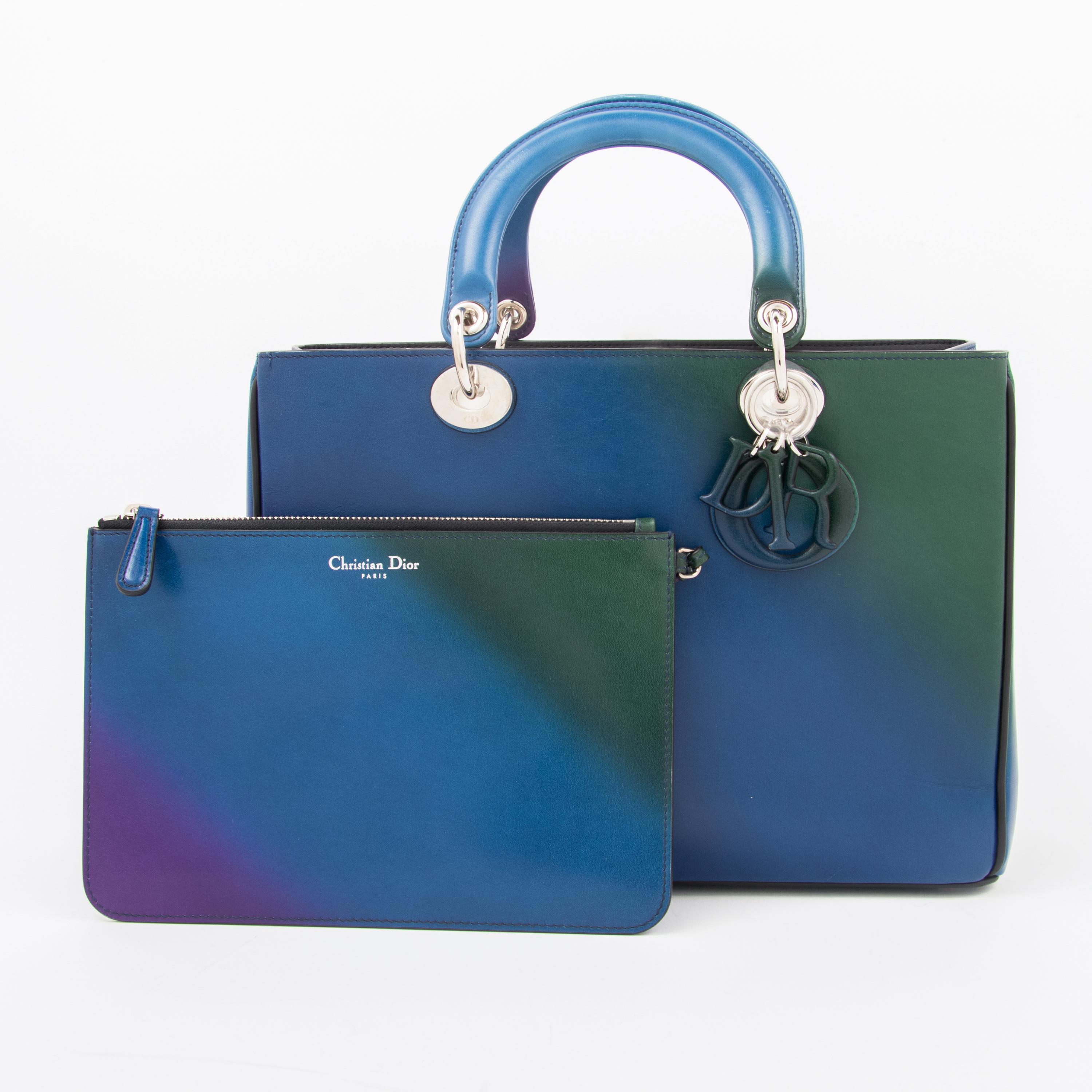 Christian Dior Multicolored Medium Diorissimo Bag, 2012