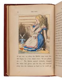 [BINDING]. DODGSON, Charles Lutwidge ("Lewis Carroll") (1832-1898). Alice's Adventures in Wonderland . London: Macmillan and Co., 1867.