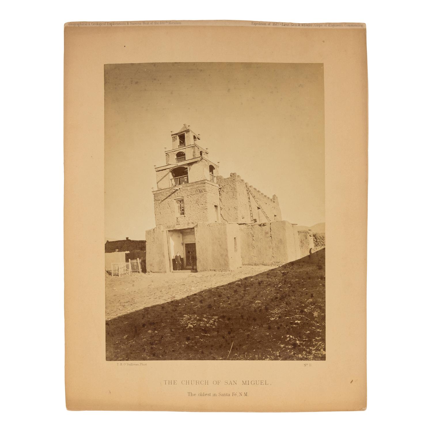 The Church of San Miguel The oldest in Santa Fe, N.M., 1873 (No. 11)