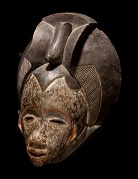 Two Punu Wood Masks