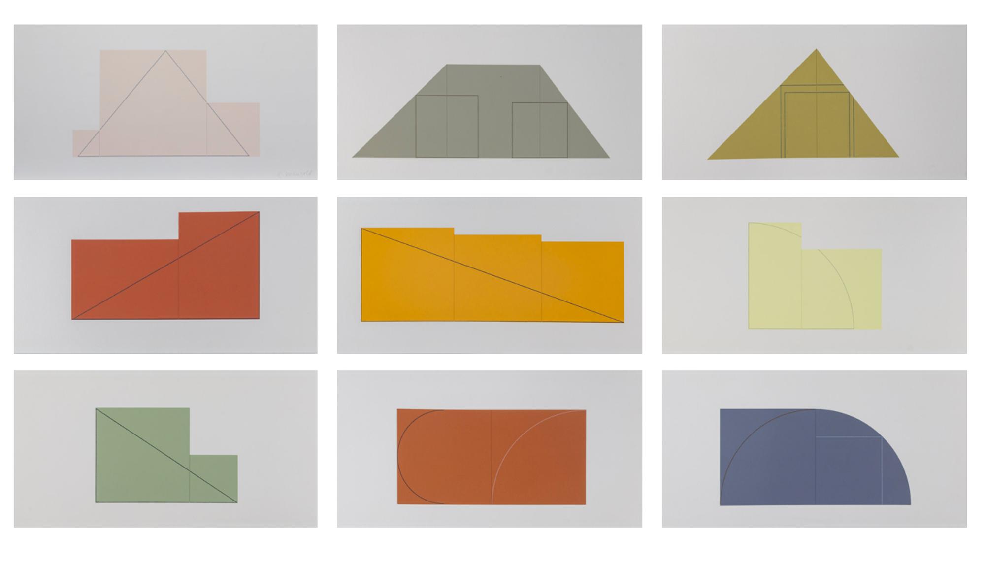 Multiple Panel Paintings 1973-1976, edition B