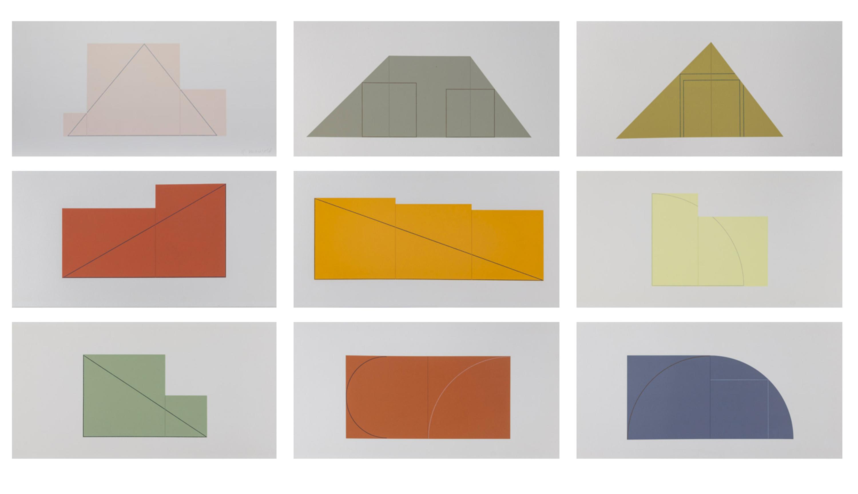 Multiple Panel Paintings 1973-1976, edition B