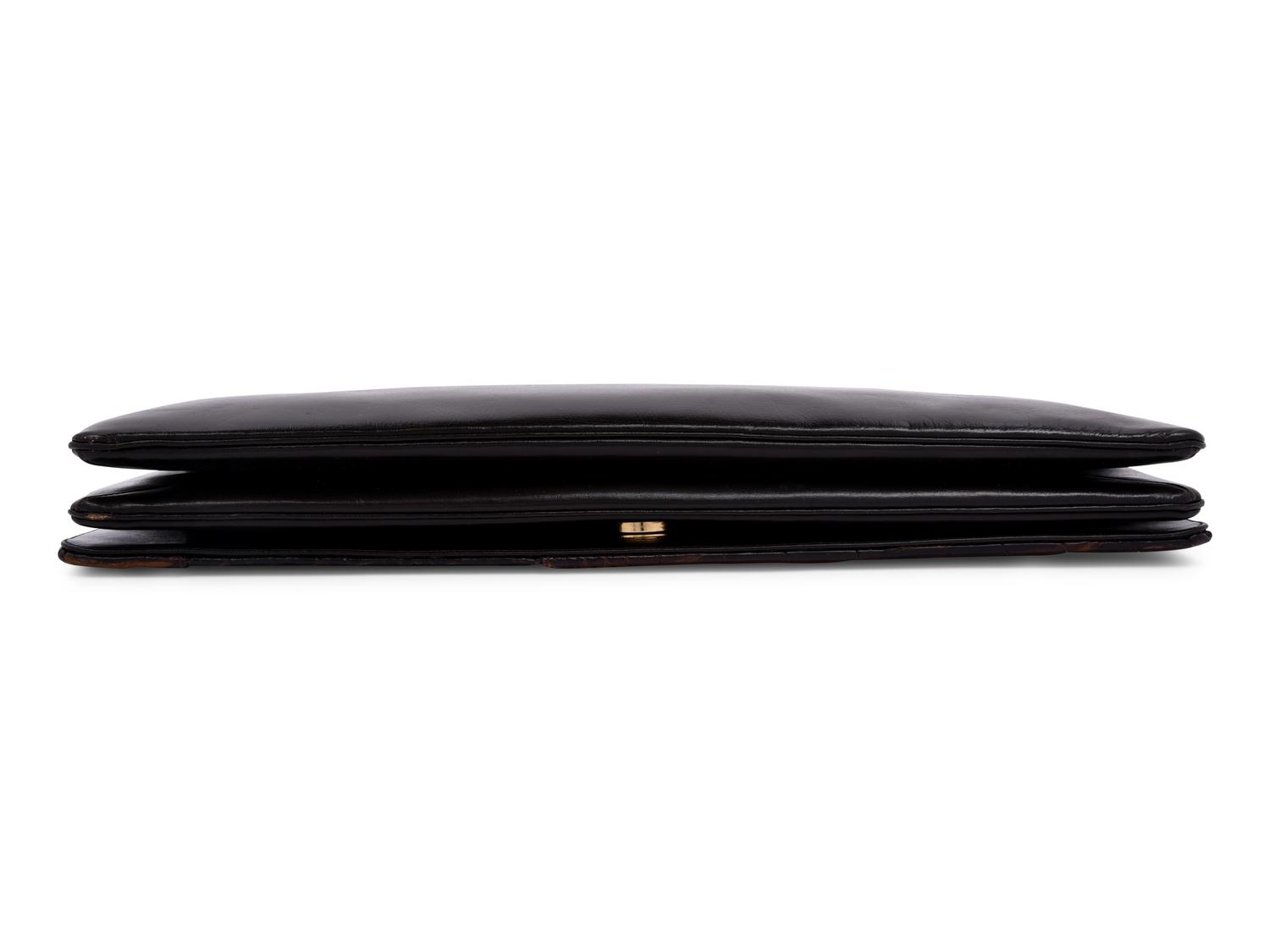 Judith Leiber Mixed Skin Clutch