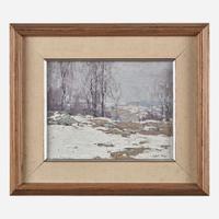 John Fulton Folinsbee (American, 1892–1972) Grey Day - Winter